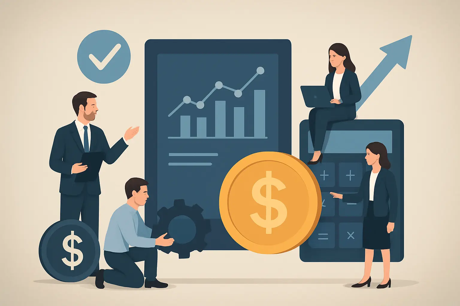 successful businesses of an accounting outsourcing service firm